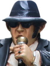 Dekofigur "Blues Brothers - Jake" 90cm